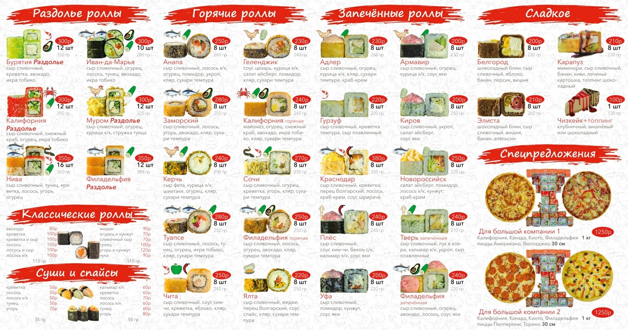 Фурманов Добрый кот меню цены