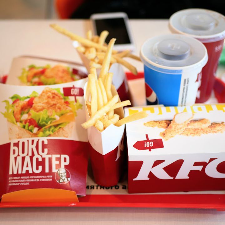 Доставка еды фото KFC