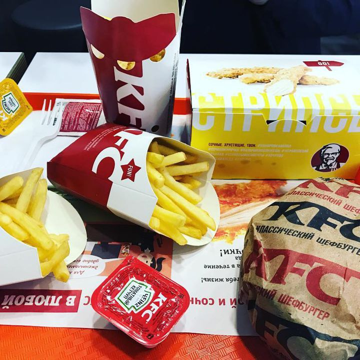 Доставка еды фото KFC