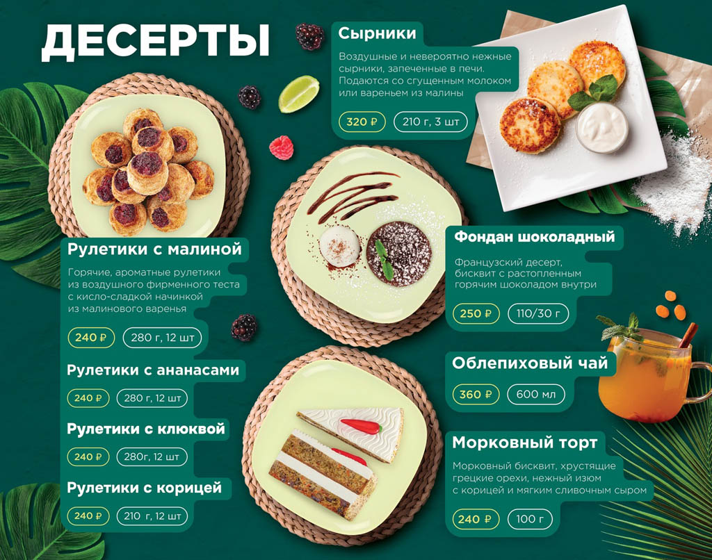 Меню Панам Пицца Обнинск