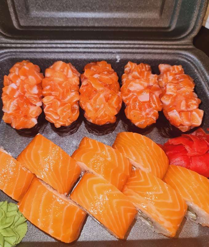 Фото еды отзыв SushiНаши